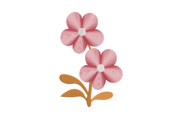 Double Flower Embroidery Design Review for Etsy Sellers