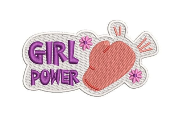Girl Power Megaphone Embroidery Design Review