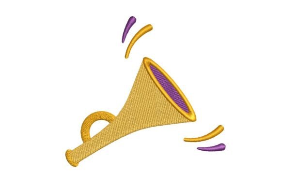 Golden Vuvuzela Embroidery Design Review