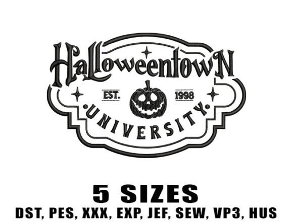 Halloweentown Badge Embroidery Design Review
