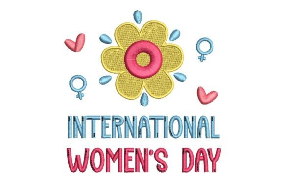 International Women's Day Embroidery Design Review