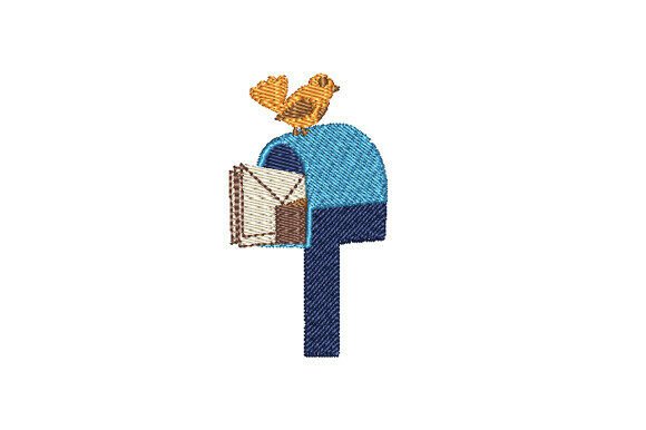 Mailbox Bird Embroidery Review