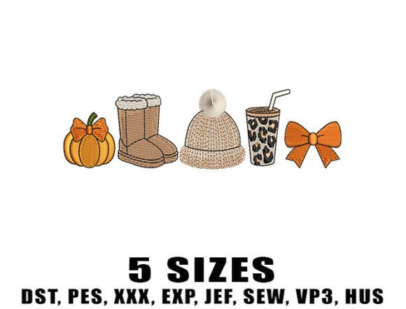 Retro Cozy Autumn Embroidery Designs Review
